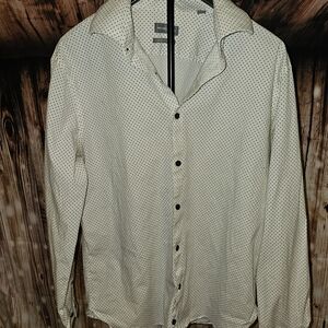 Michael Kors White Polka Dot Shirt